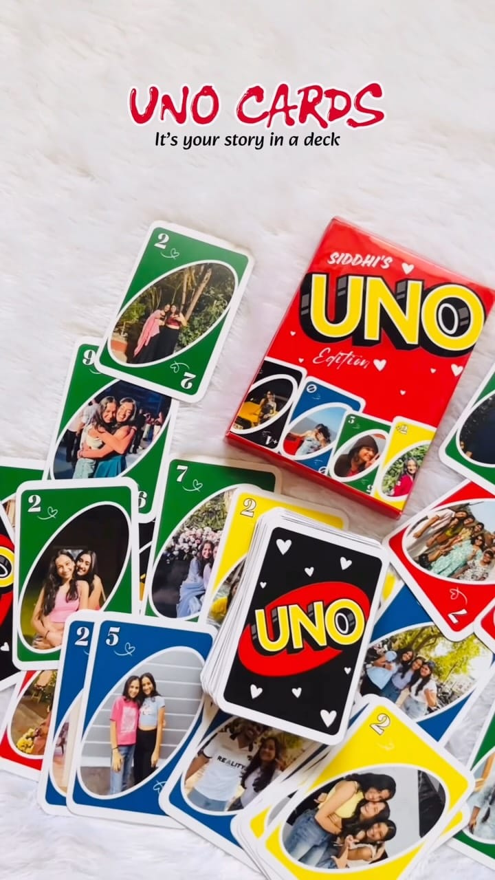 Custom Photo UNO Deck